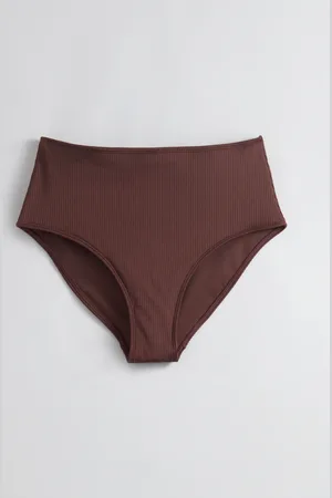 & OTHER STORIES Ribbed High-Waist Bikini Bottoms
