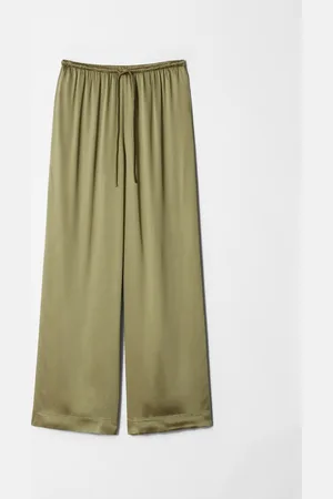 & OTHER STORIES Drawstring Satin Trousers