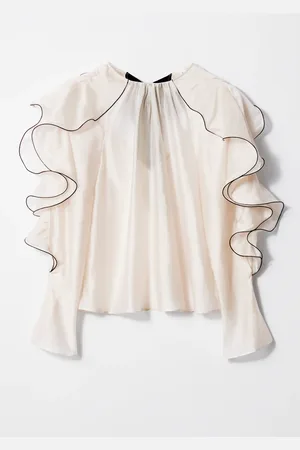 & OTHER STORIES Flounced Blouse