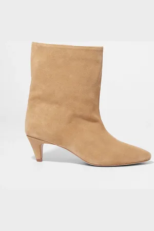 & OTHER STORIES Wide-Shaft Ankle Boots