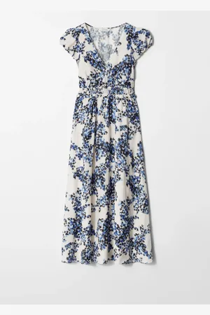 & OTHER STORIES Bubble-Sleeve Midi Dress