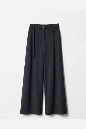 & OTHER STORIES Belted Wool-Blend Trousers