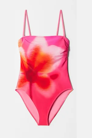 & OTHER STORIES Straight-Neck Strappy Swimsuit