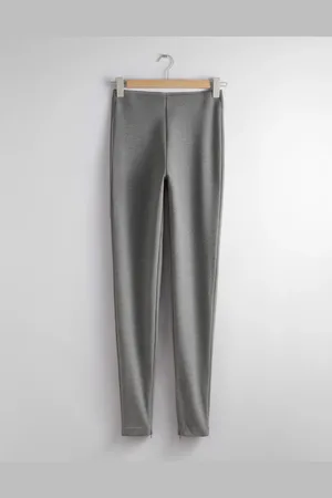 & OTHER STORIES Zip-Cuff Leggings