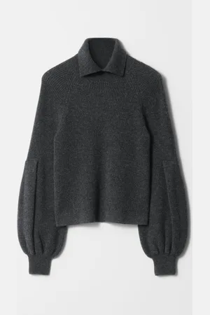 & OTHER STORIES Collared Puff-Sleeve Jumper