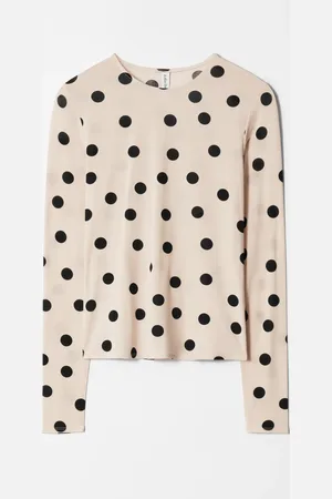 & OTHER STORIES Long-Sleeve Jersey Top