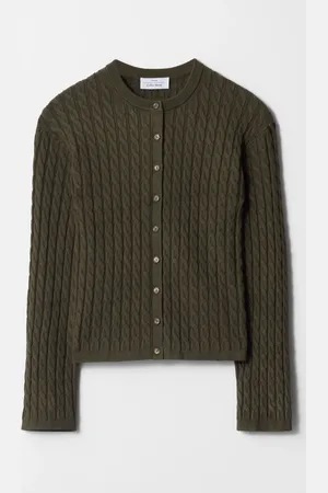 & OTHER STORIES Cable-Knit Cardigan