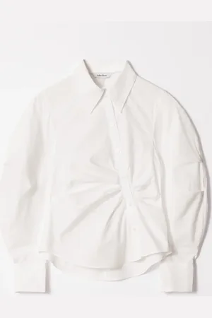 & OTHER STORIES Asymmetrical Cotton Shirt