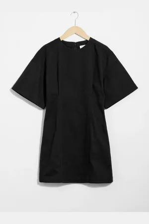 & OTHER STORIES Fitted Short-Sleeve Mini Dress