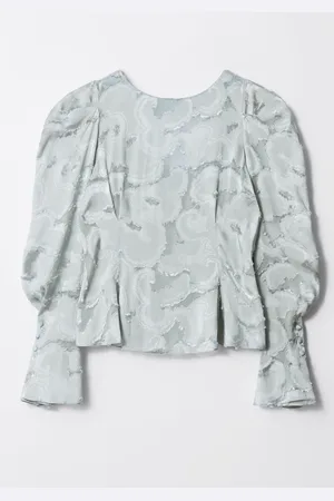 & OTHER STORIES Silk-Blend Jacquard Blouse