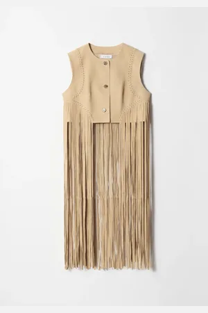 & OTHER STORIES Fringed Suede Vest