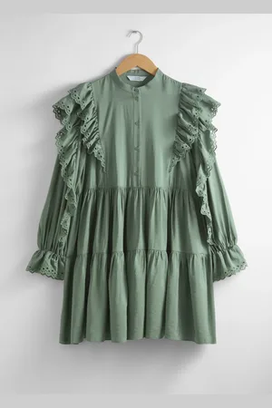& OTHER STORIES Frilled Mini Dress