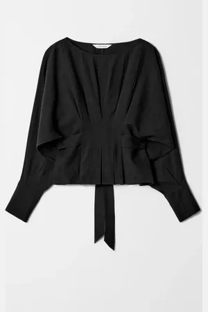 & OTHER STORIES Pleated Boatneck Blouse