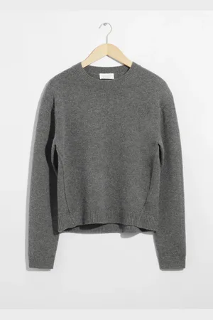 & OTHER STORIES Padded-Shoulder Merino Jumper