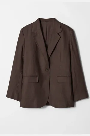 & OTHER STORIES Single-Breasted Linen Blazer