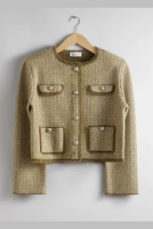 & OTHER STORIES Buttoned Tweed Jacket