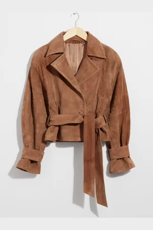 & OTHER STORIES Belted Suede Jacket