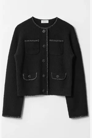 & OTHER STORIES Sequin-Trimmed Cardigan