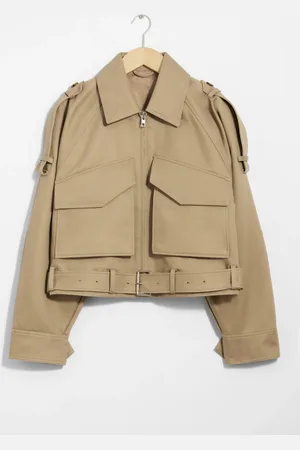 & OTHER STORIES Belted Patch-Pocket Jacket