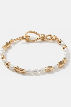 & OTHER STORIES Irregular Bead Bracelet