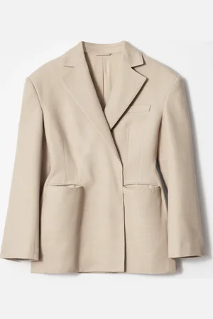 & OTHER STORIES Peplum-Waist Blazer