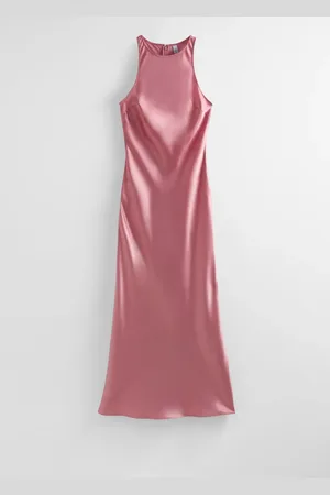 & OTHER STORIES Slim Satin Midi Dress