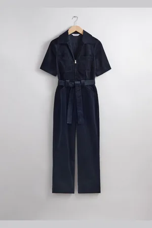 & OTHER STORIES Belted Corduroy Jumpsuit