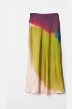 & OTHER STORIES Ombr?? Satin Maxi Skirt