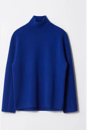 & OTHER STORIES Panelled Wool Turtleneck Jumper