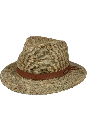 Stetson Unisex Traveller Seagrass Crochet Beige