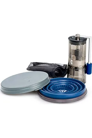 GSI Outdoors JavaGrind PourOver Java Set Grey