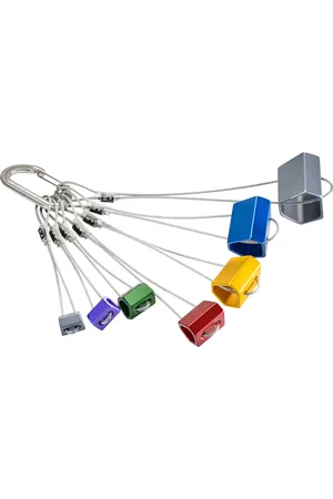 Black Diamond Wired Hexentric Set #4-10 Nocolour
