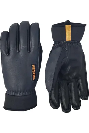 Hestra Army Leather Wool Terry 5 Finger