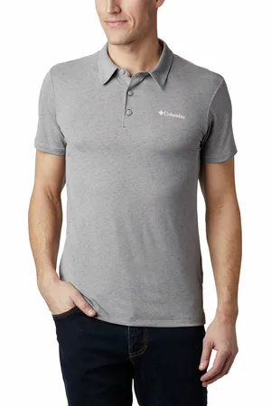 Columbia Men´s Triple Canyon Tech Polo Grey Heather