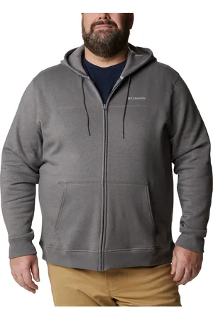 Columbia Men´s Logo Fleece Fullzip City Grey Heather, Grey