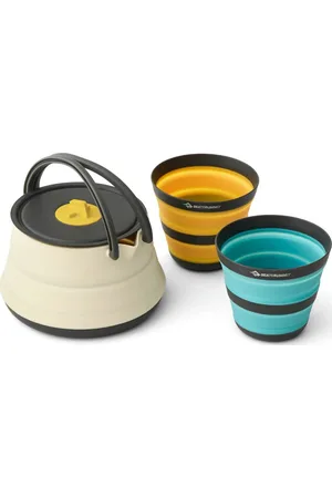 Sea To Summit Frontier Ultralight Collapsible Kettle Cook Set 3 Piece 1,1L With Cups