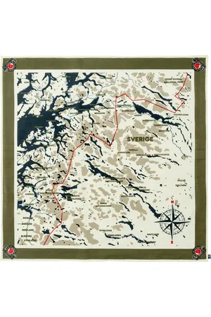 Fjällräven Swedish Classic Map Scarf