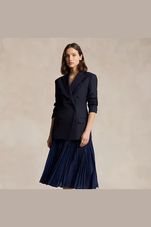 Ralph Lauren Pleated Georgette Skirt
