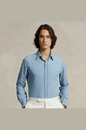 Ralph Lauren Custom Fit Indigo Chambray Shirt