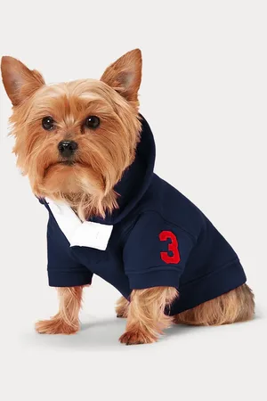 Ralph Lauren Big Pony Fleece Dog Hoodie
