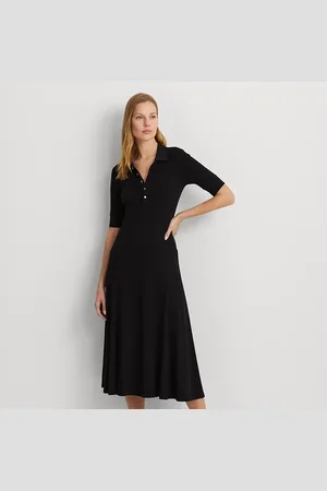 Ralph Lauren Cotton-Blend Polo Dress