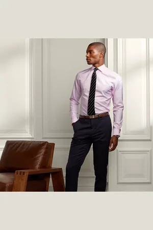 Ralph Lauren Gregory Hand-Tailored Wool Trouser