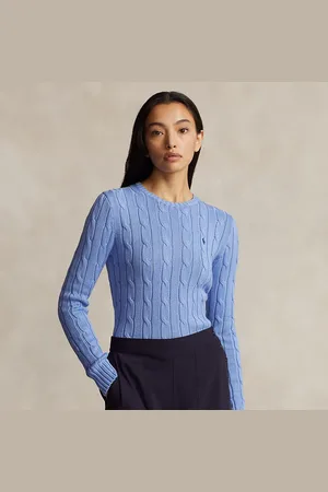 Ralph Lauren Cable-Knit Cotton Crewneck Jumper