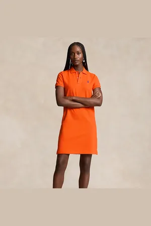 Ralph Lauren Cotton Mesh Polo Dress