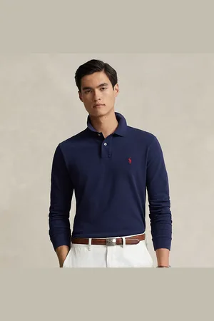 Ralph Lauren Custom Slim Fit Mesh Polo Shirt