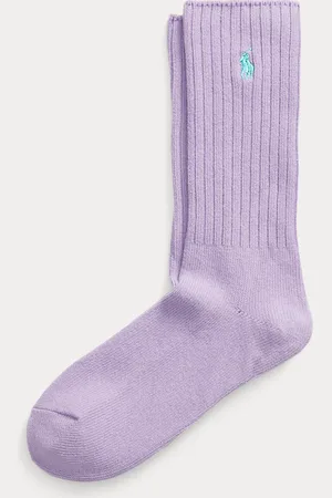 Ralph Lauren Cotton-Blend Crew Socks