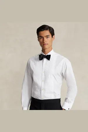 Ralph Lauren Custom Fit French Cuff Tuxedo Shirt