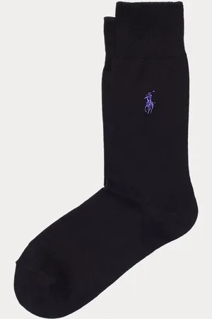 Ralph Lauren Pony Flat-Knit Trouser Socks