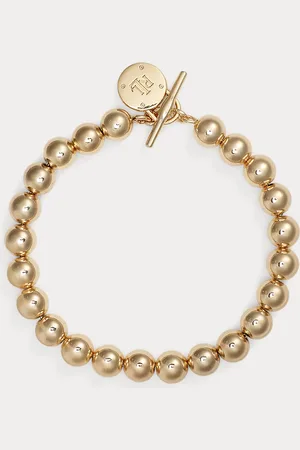 Ralph Lauren Tone Beaded Toggle Bracelet