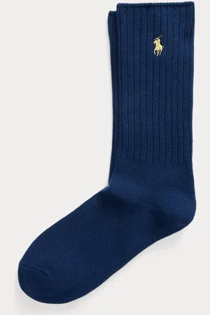 Ralph Lauren Cotton-Blend Crew Socks